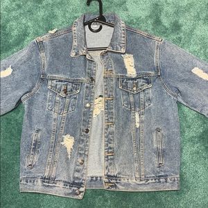 OVERSIZED denim jacket